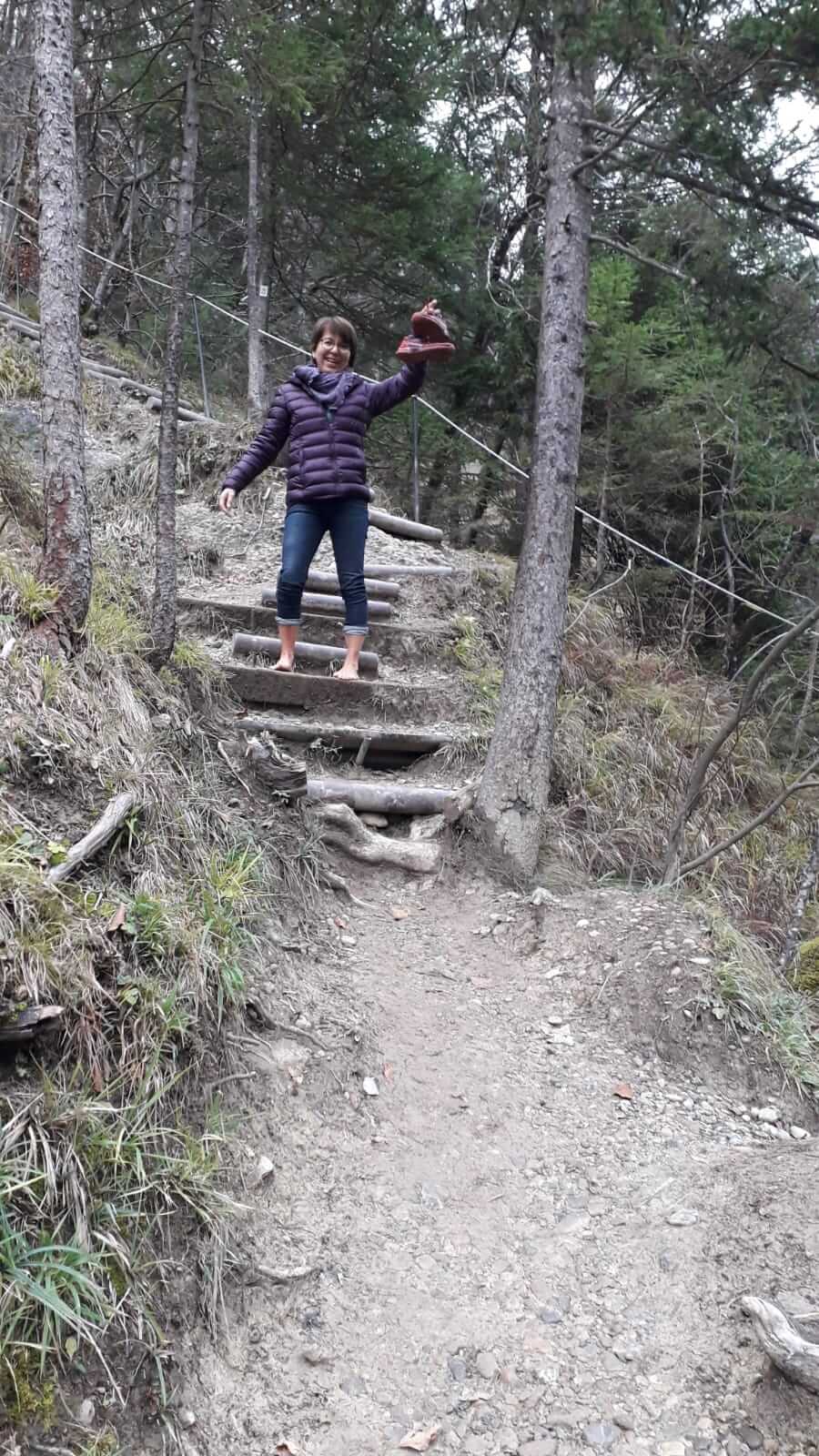 7Wandern - ohne Schuhe gehts auch7
